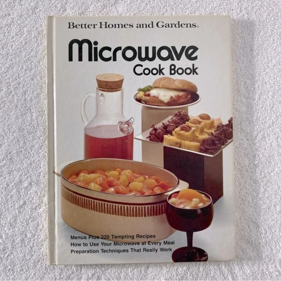 Vintage Better Homes And Garden Cook Books Microwave After Work Food Processor - Picture 6 of 16